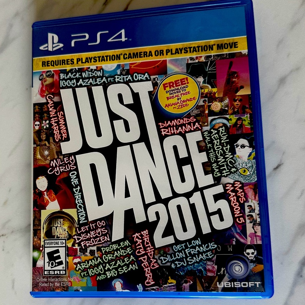 Just Dance 2015 for PS4 Adult Owned Perfect Condtion